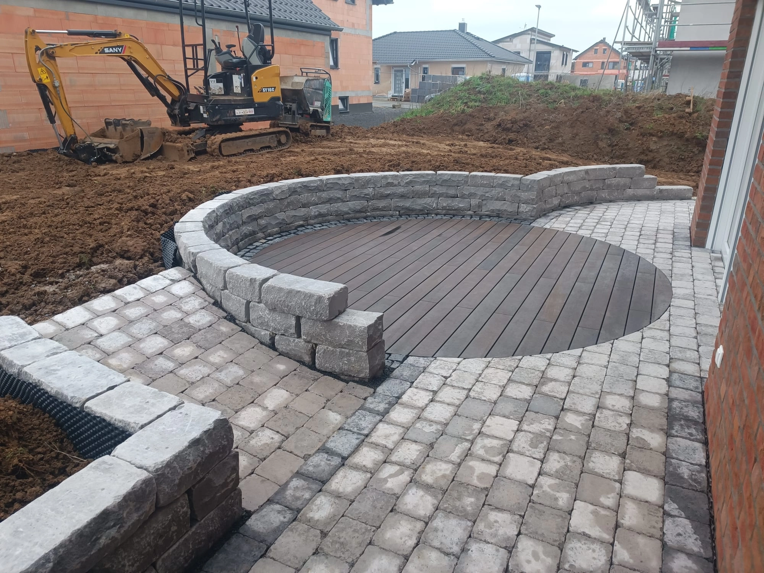 Zois Gartengestaltung - Terrassen und Terrassen Holzbau