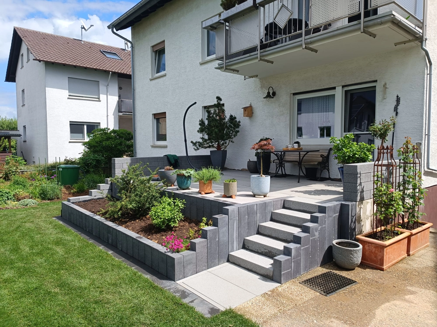 Zois Gartengestaltung - Terrassen und Terrassen Holzbau