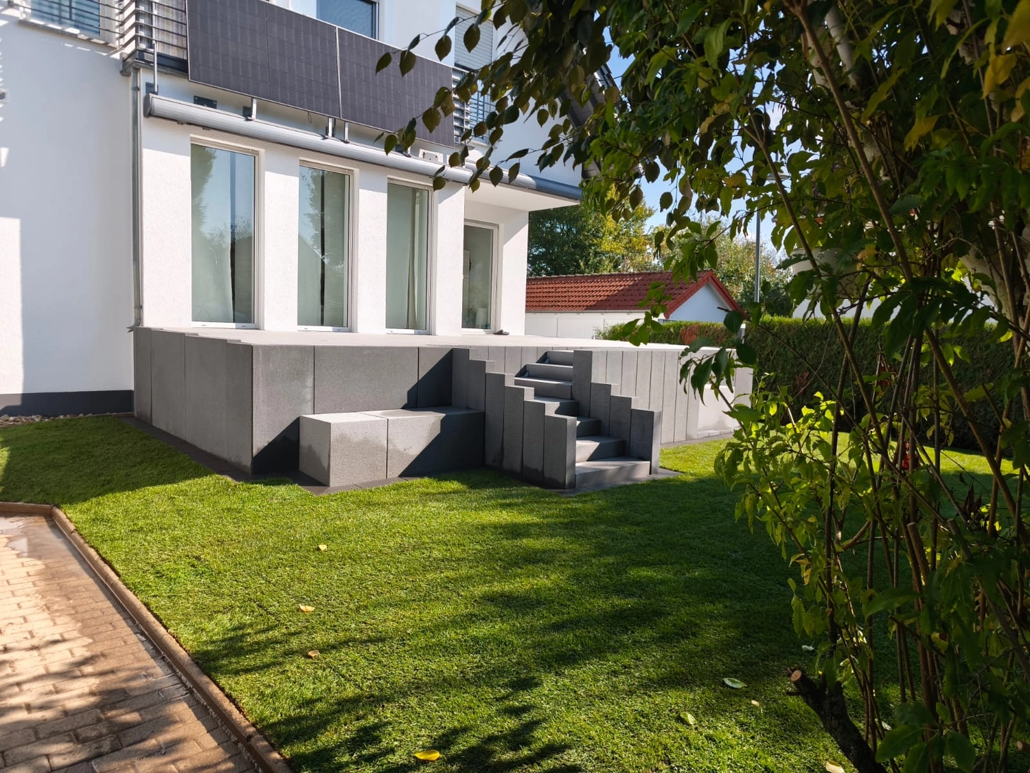 Zois Gartengestaltung - Terrassen und Terrassen Holzbau